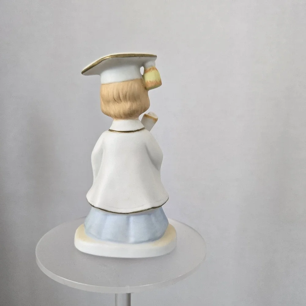 Lefton Girl‎ Graduate Figurine Or Cake Topper Graduation Gift